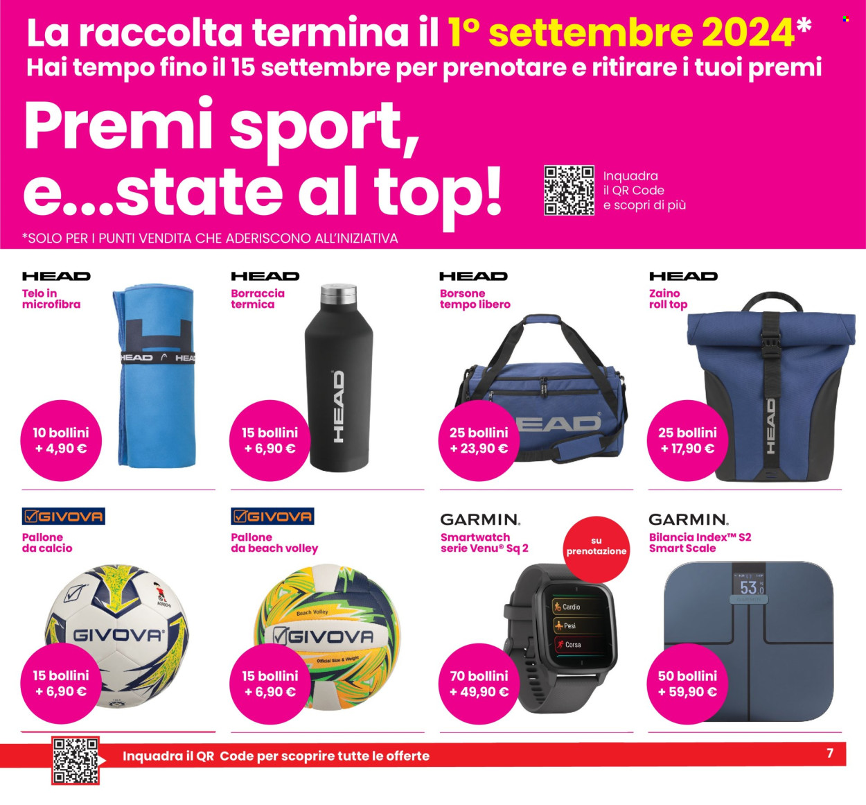 Volantino Eurospar - 22/8/2024 - 4/9/2024. Pagina 7
