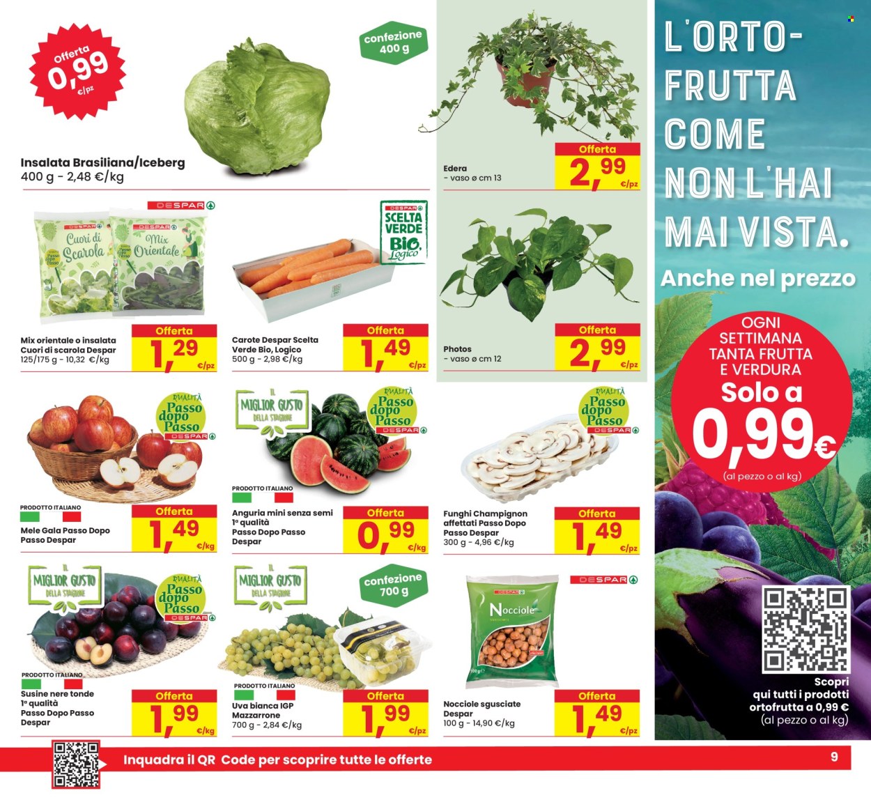 Volantino Eurospar - 22/8/2024 - 4/9/2024. Pagina 9