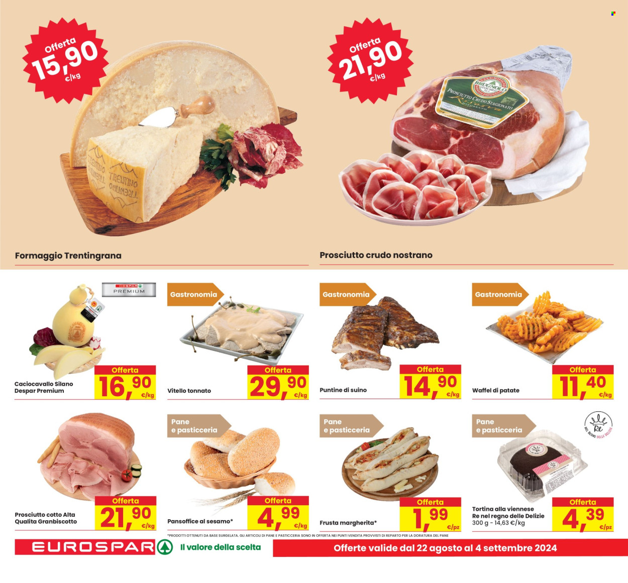 Volantino Eurospar - 22/8/2024 - 4/9/2024. Pagina 12
