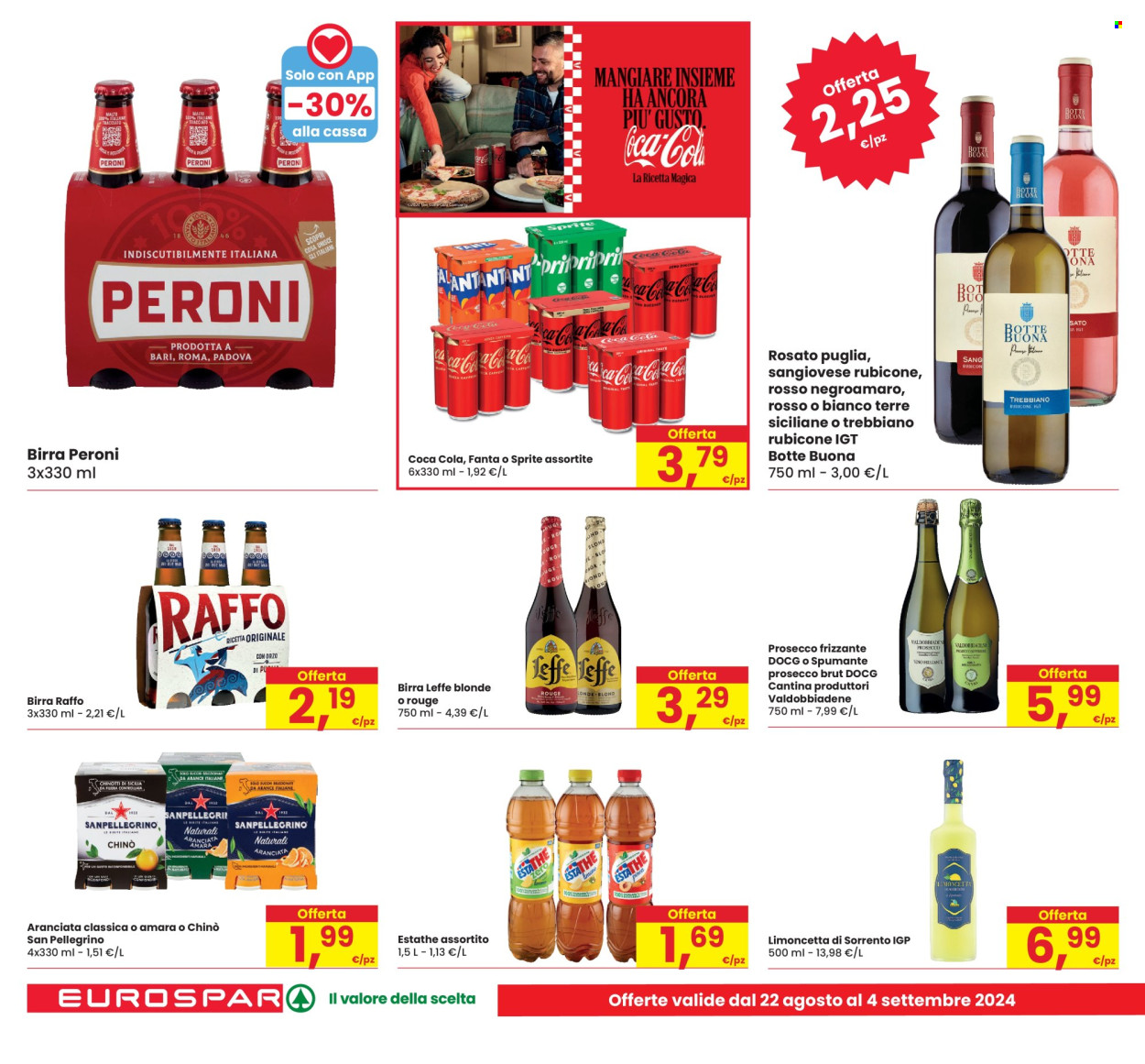 Volantino Eurospar - 22/8/2024 - 4/9/2024. Pagina 18
