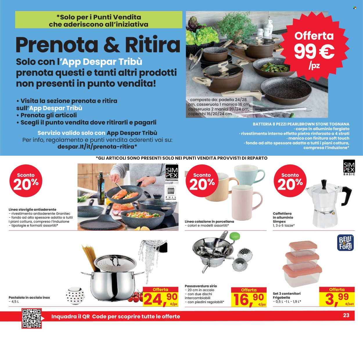 Volantino Eurospar - 22/8/2024 - 4/9/2024. Pagina 23