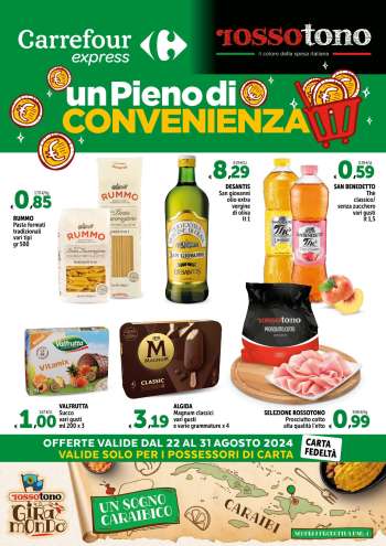 Volantino Carrefour - 22/8/2024 - 31/8/2024.