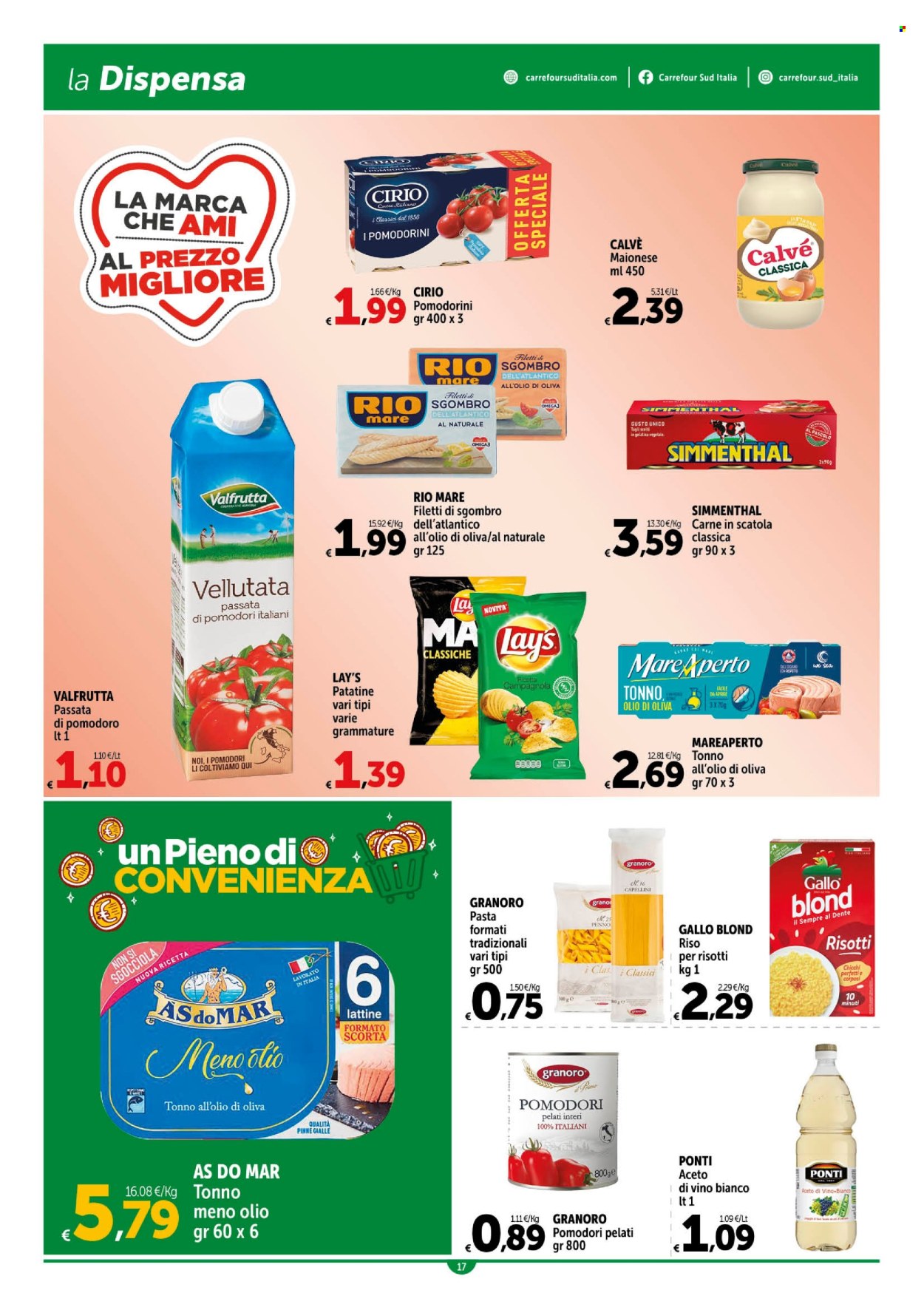 Volantino Carrefour - 22/8/2024 - 31/8/2024. Pagina 17