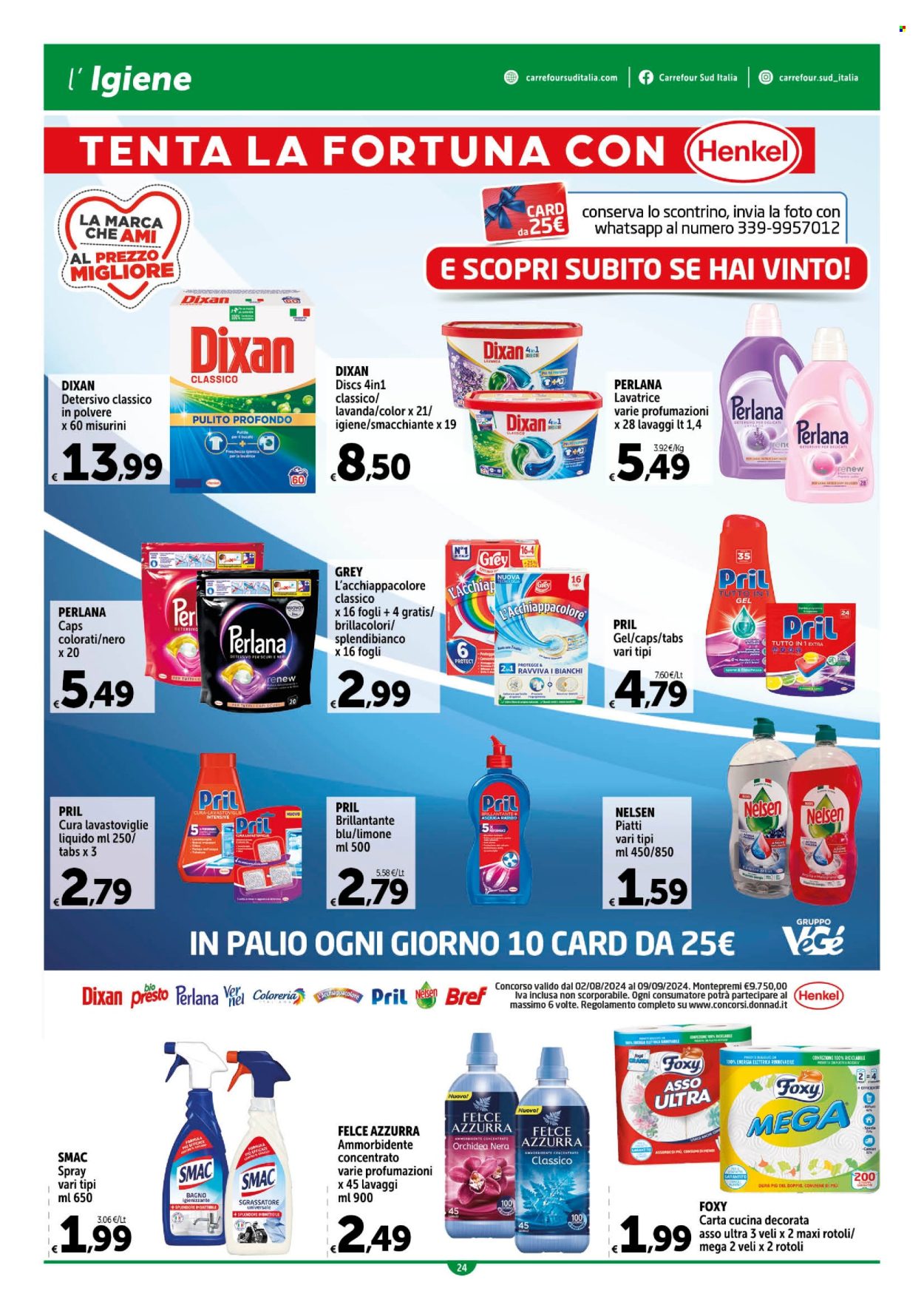 Leták Carrefour - 22.8.2024 - 31.8.2024. Strana 24
