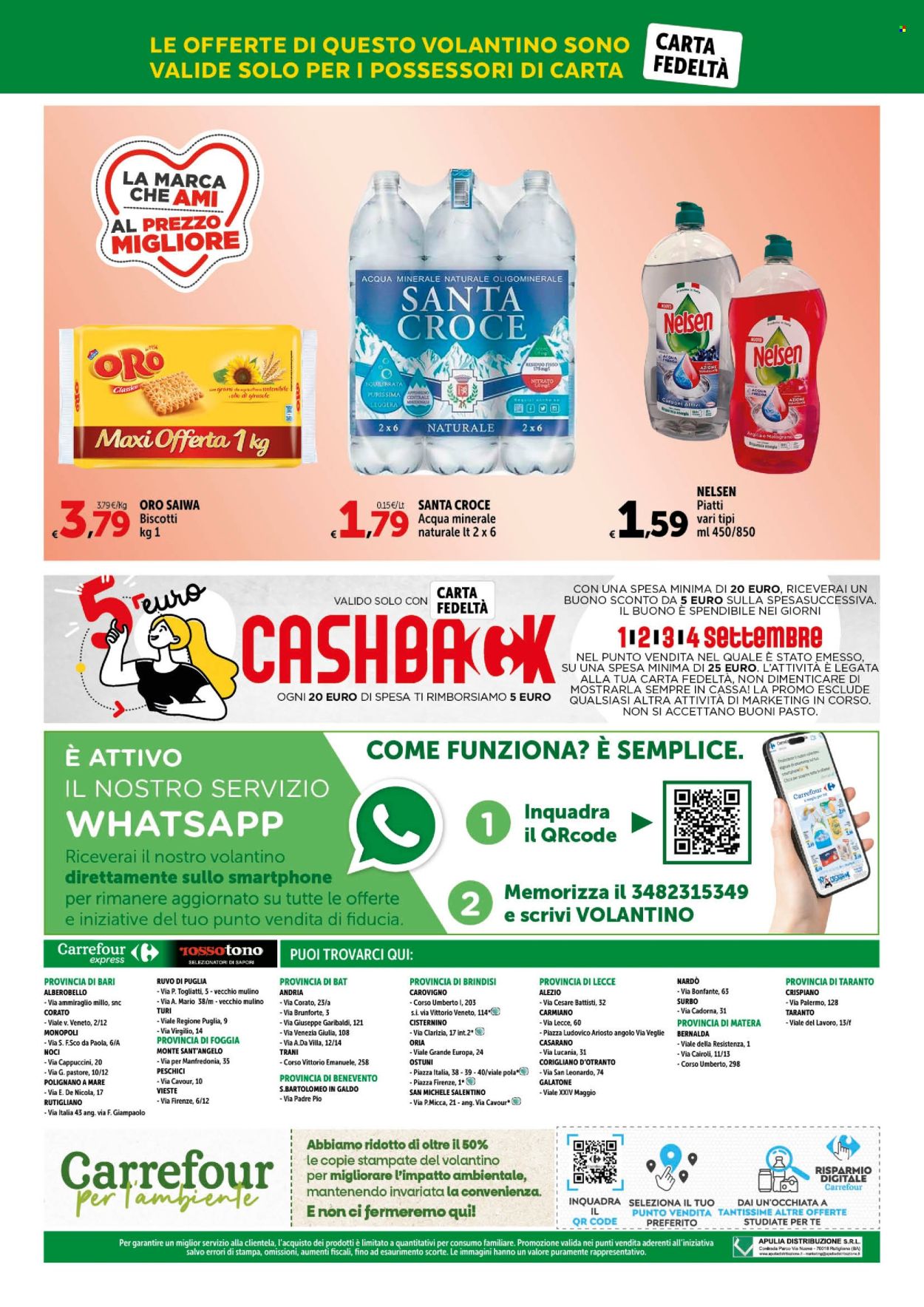 Volantino Carrefour - 22/8/2024 - 31/8/2024. Pagina 27