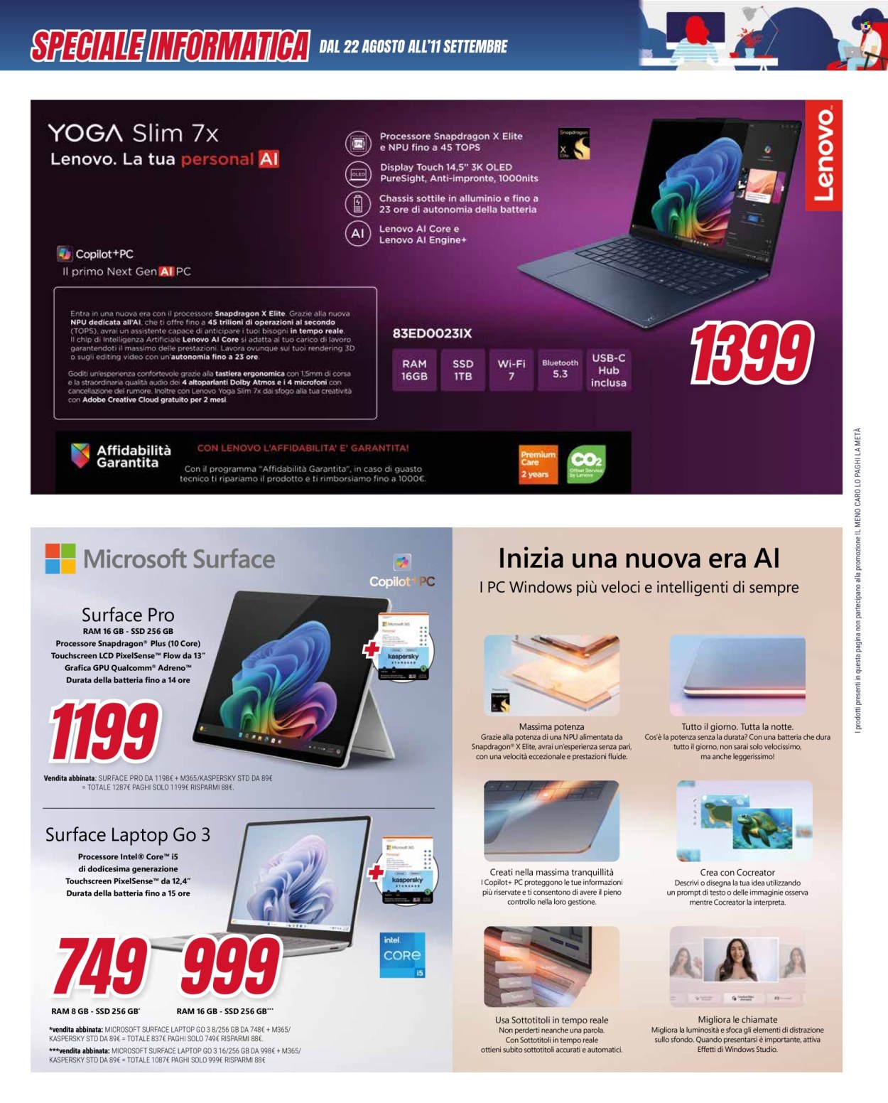 Volantino Trony - 22/8/2024 - 11/9/2024. Pagina 25