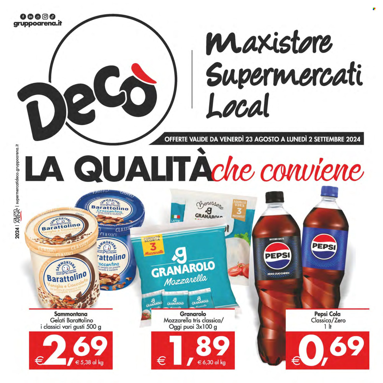 Volantino Deco - 23/8/2024 - 2/9/2024. Pagina 1