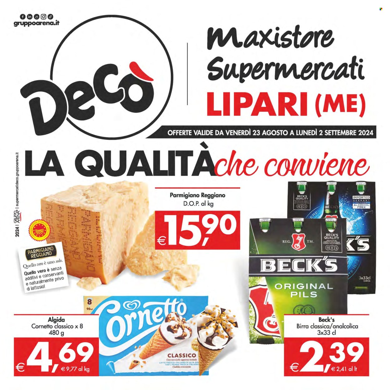Volantino Deco - 23/8/2024 - 2/9/2024. Pagina 1