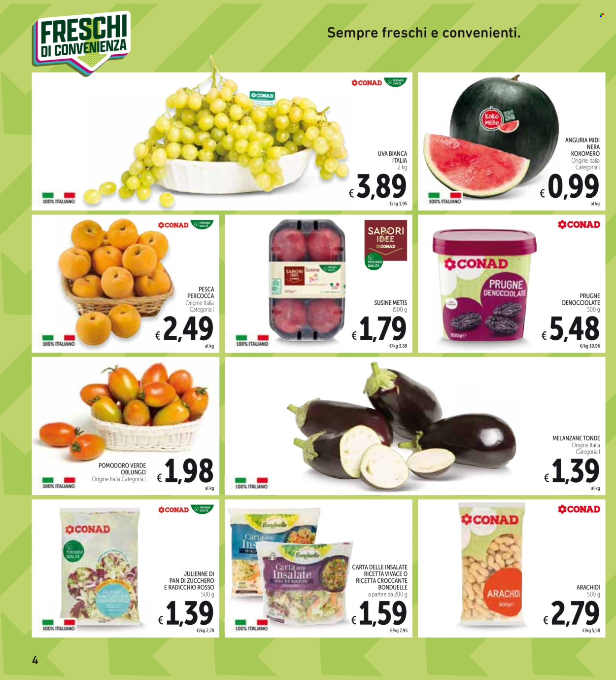 Volantino Spazio Conad - 27/8/2024 - 5/9/2024. Pagina 4