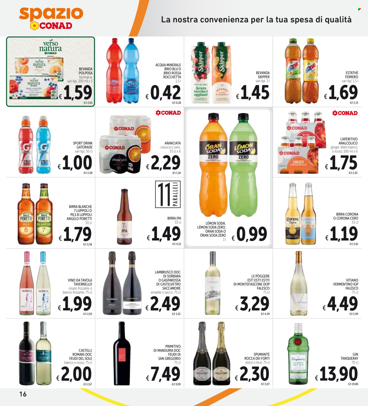 Volantino Spazio Conad - 27/8/2024 - 5/9/2024. Pagina 16