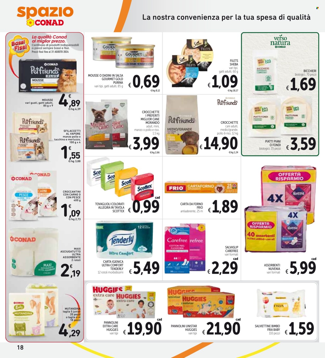 Volantino Spazio Conad - 27/8/2024 - 5/9/2024. Pagina 18