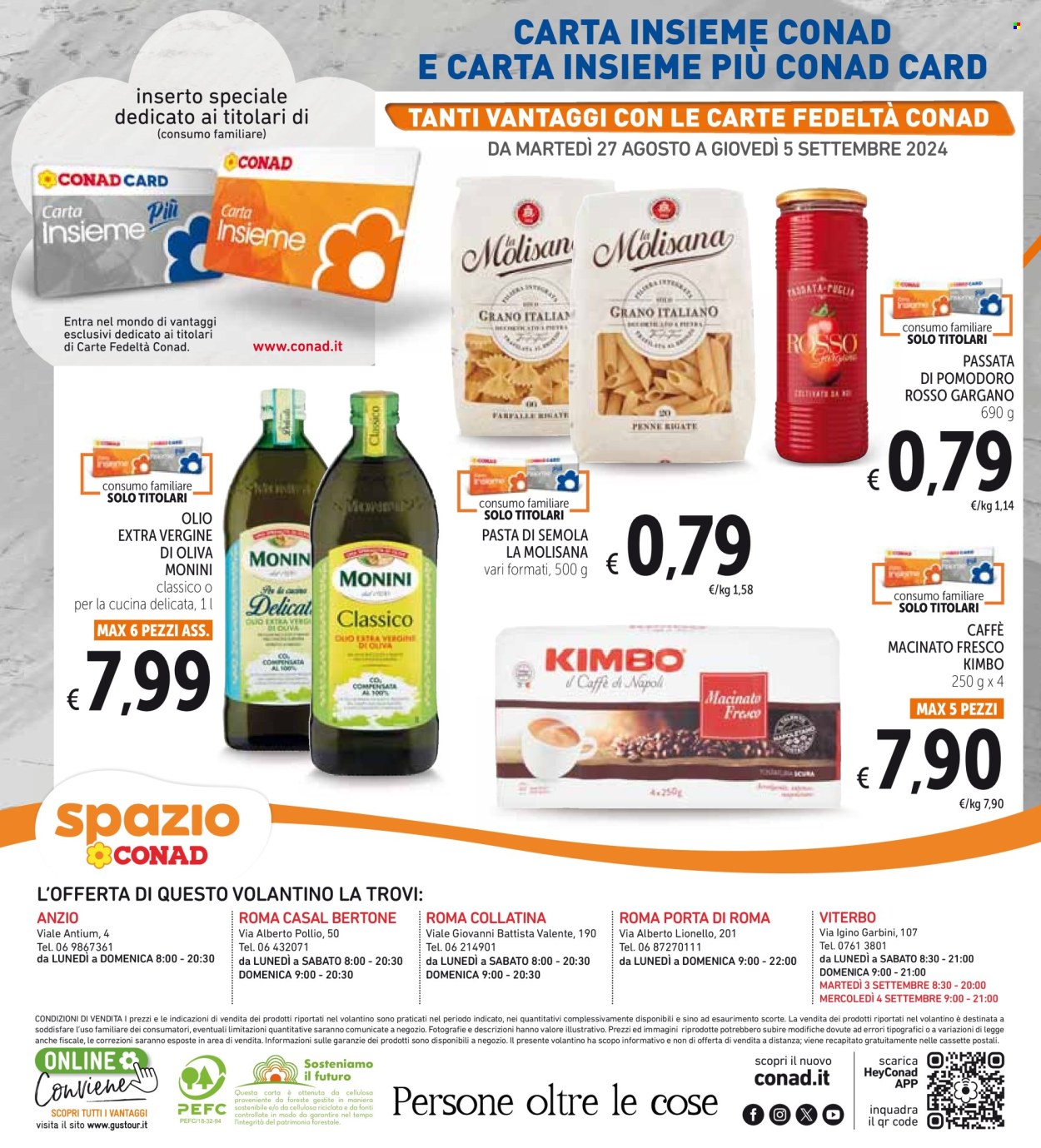 Volantino Spazio Conad - 27/8/2024 - 5/9/2024. Pagina 24
