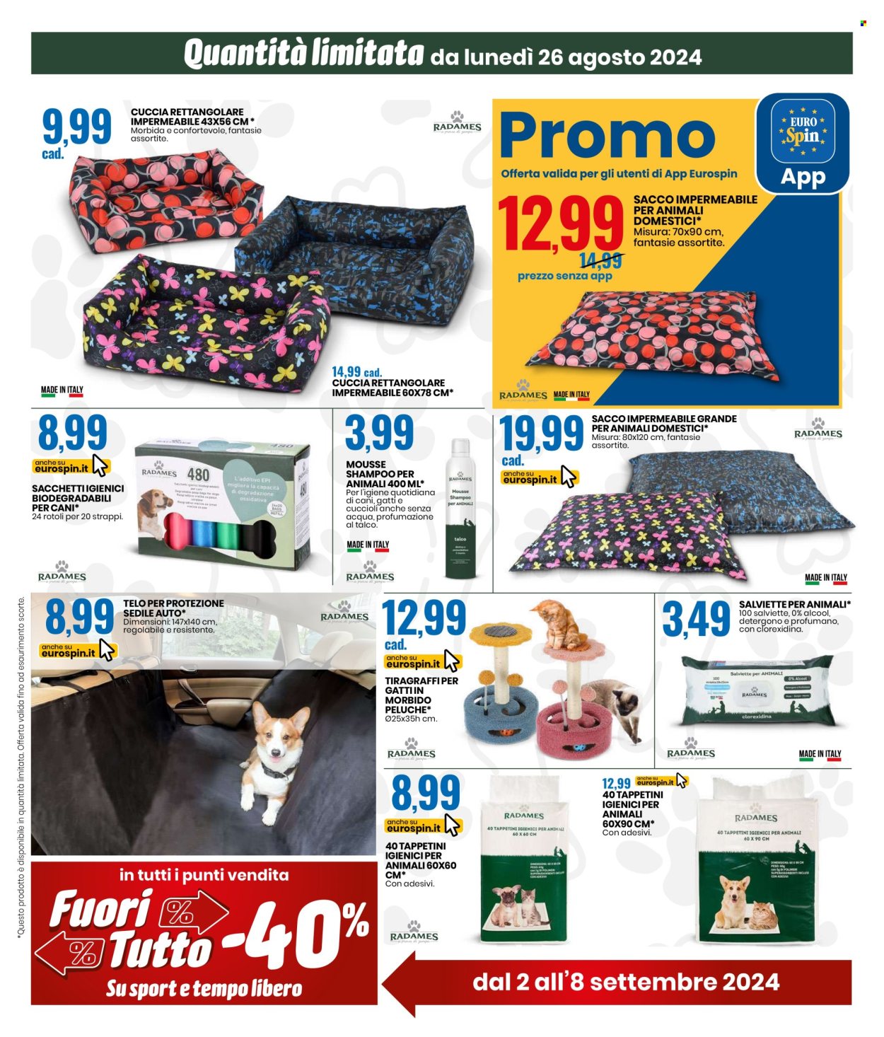Volantino EuroSpin - 26/8/2024 - 8/9/2024. Pagina 17