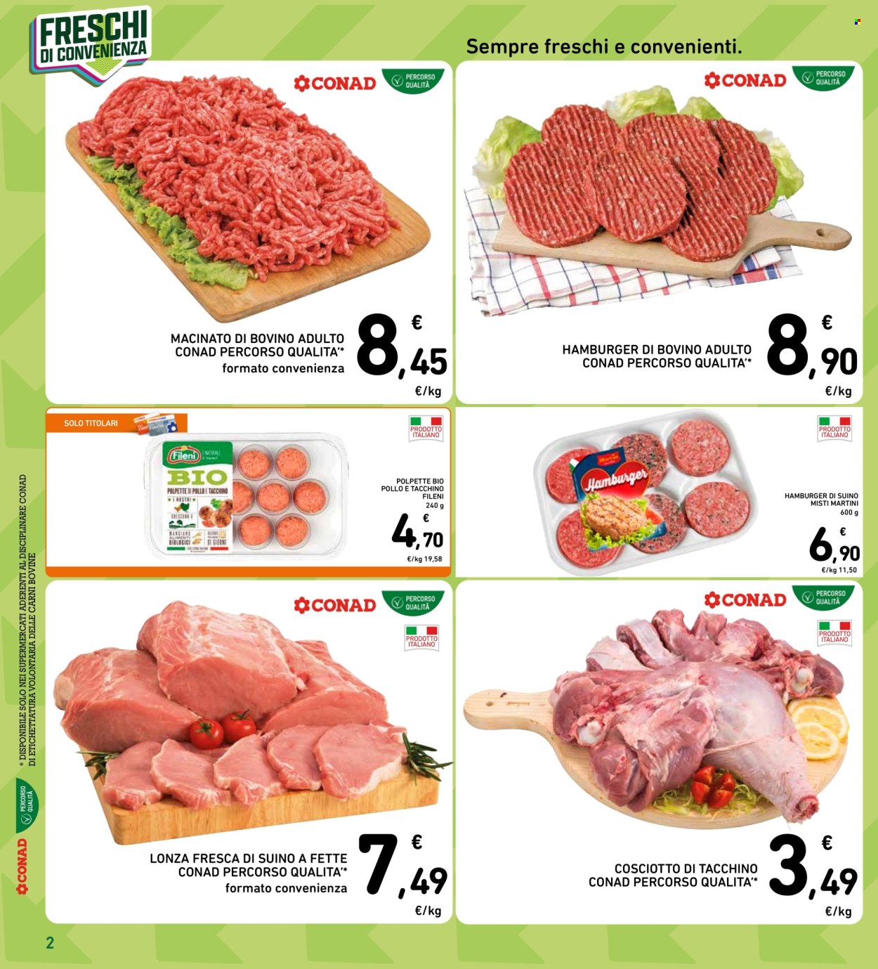 Volantino Spazio Conad - 26/8/2024 - 4/9/2024. Pagina 2