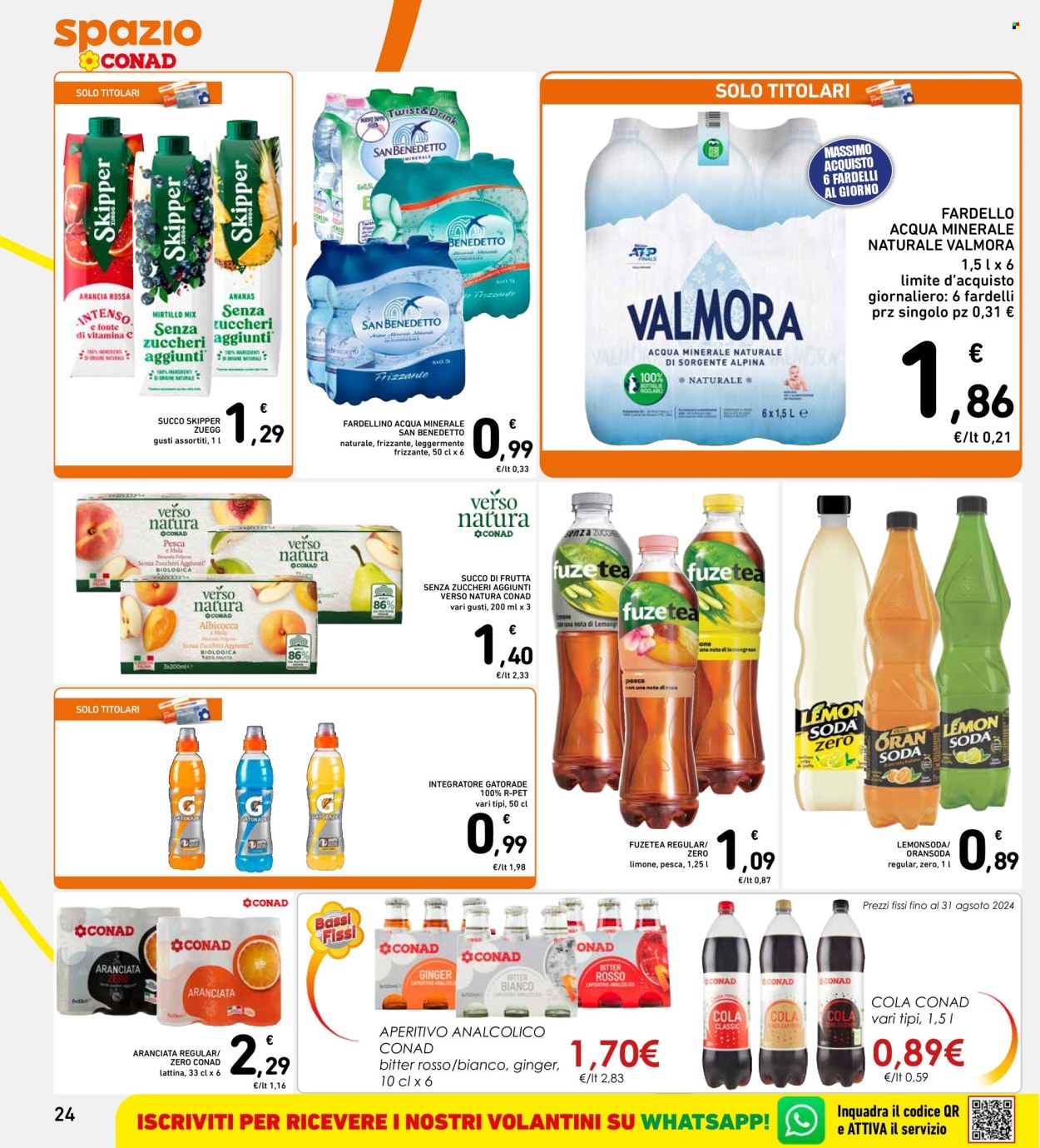Volantino Spazio Conad - 26/8/2024 - 4/9/2024. Pagina 24