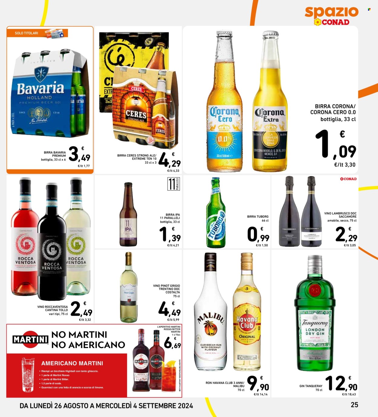 Volantino Spazio Conad - 26/8/2024 - 4/9/2024. Pagina 25