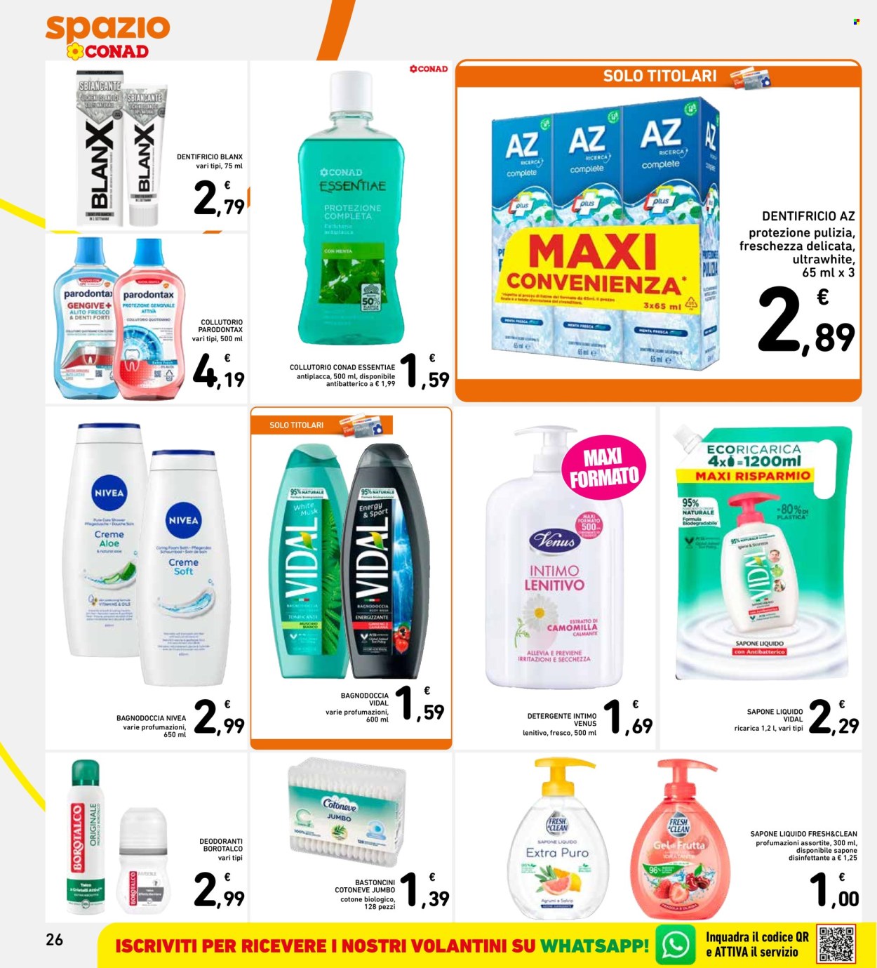Volantino Spazio Conad - 26/8/2024 - 4/9/2024. Pagina 26