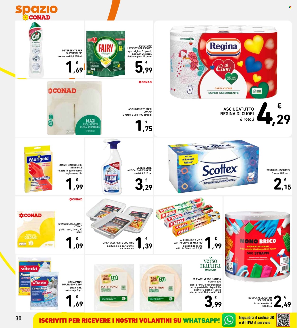 Volantino Spazio Conad - 26/8/2024 - 4/9/2024. Pagina 30