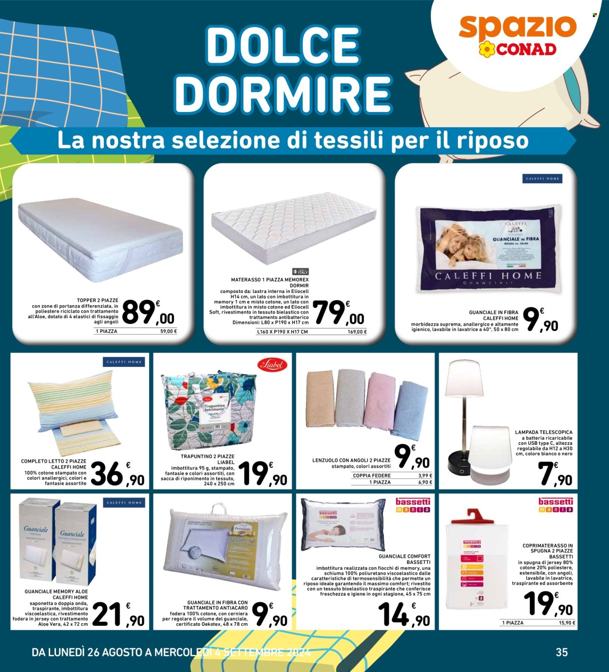 Volantino Spazio Conad - 26/8/2024 - 4/9/2024. Pagina 35