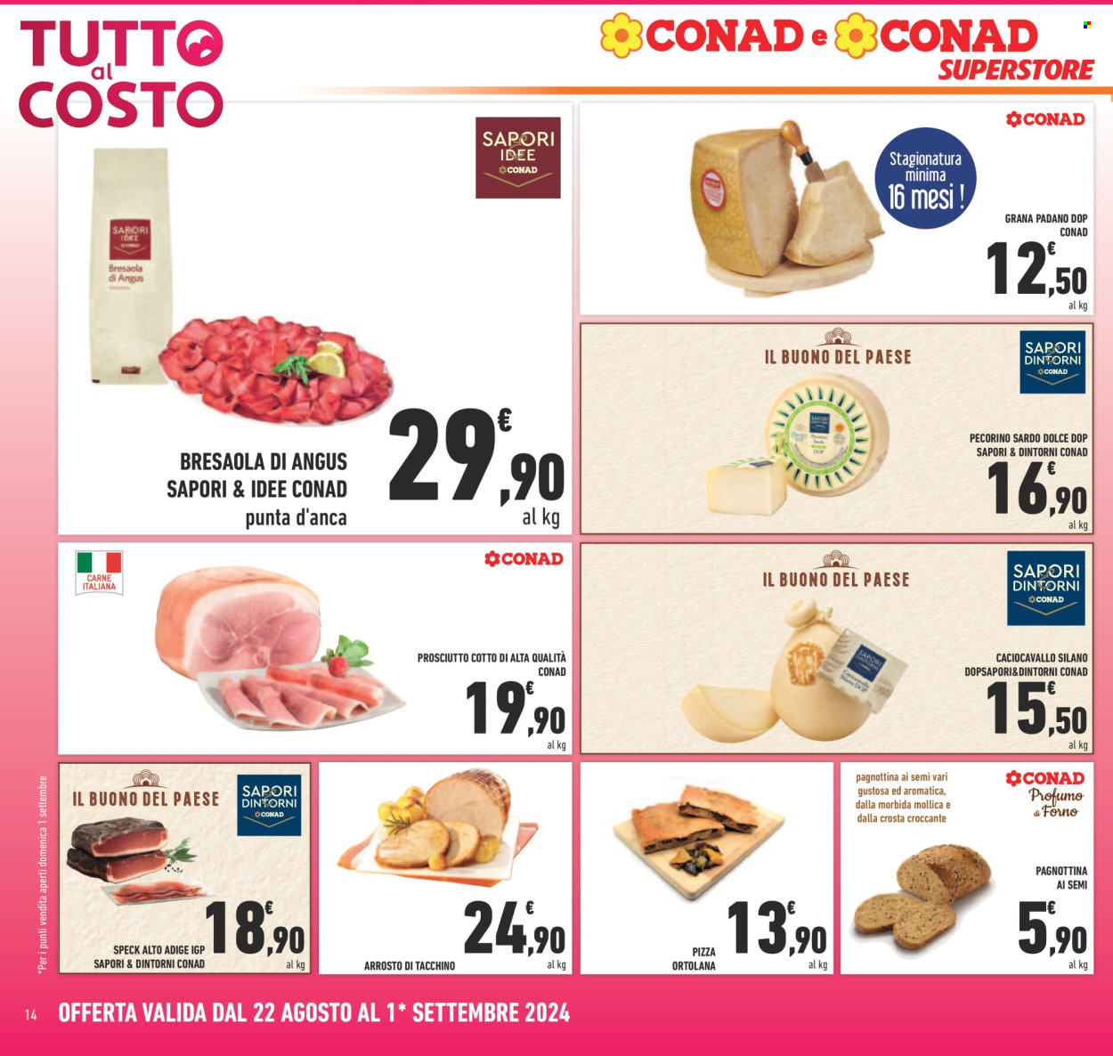 Volantino Conad Superstore - 22/8/2024 - 1/9/2024. Pagina 14