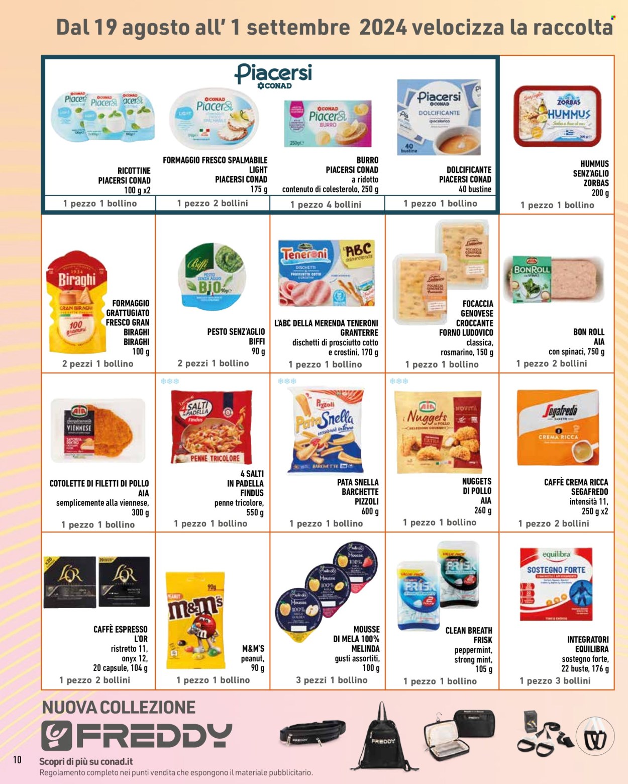 Volantino Conad City - 23/8/2024 - 29/8/2024. Pagina 10