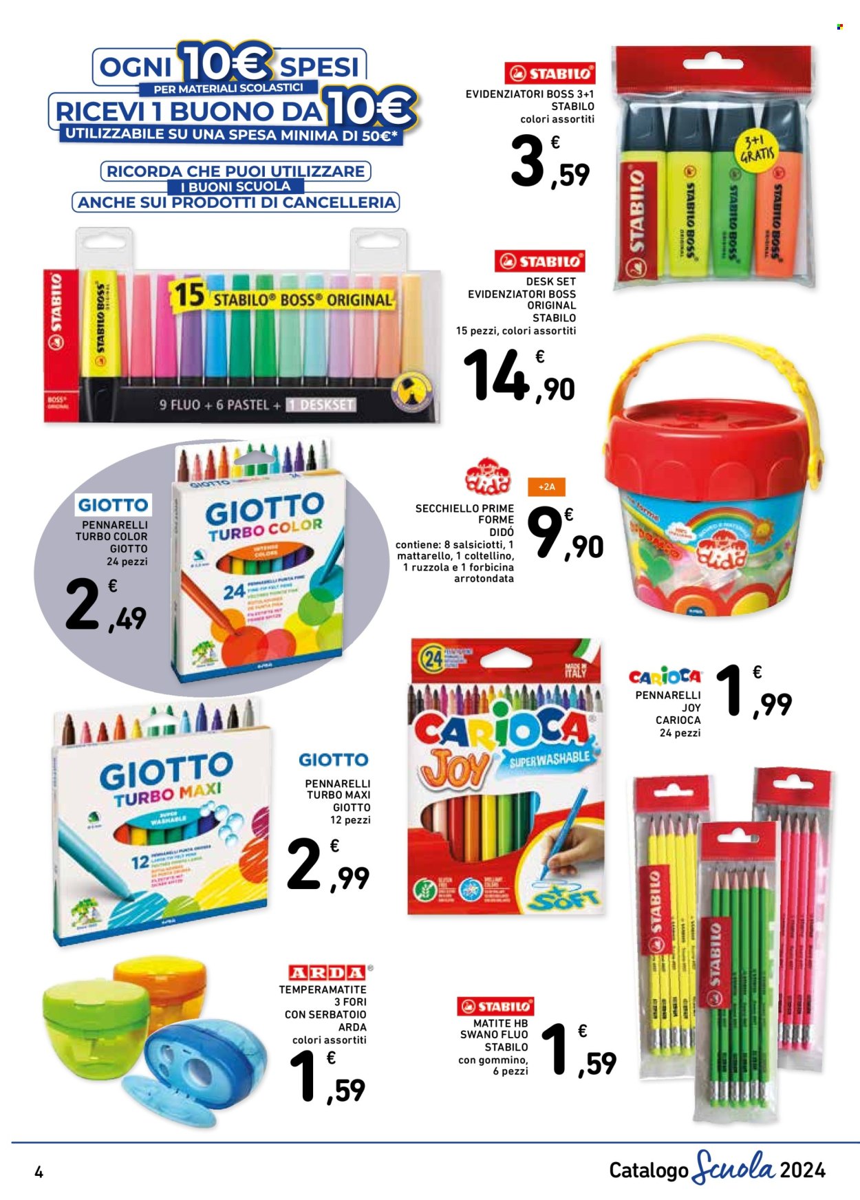 Leták Conad - 22.8.2024 - 29.9.2024. Strana 4
