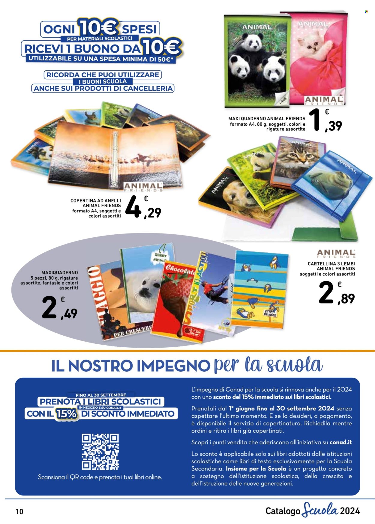 Leták Conad - 22.8.2024 - 29.9.2024. Strana 10