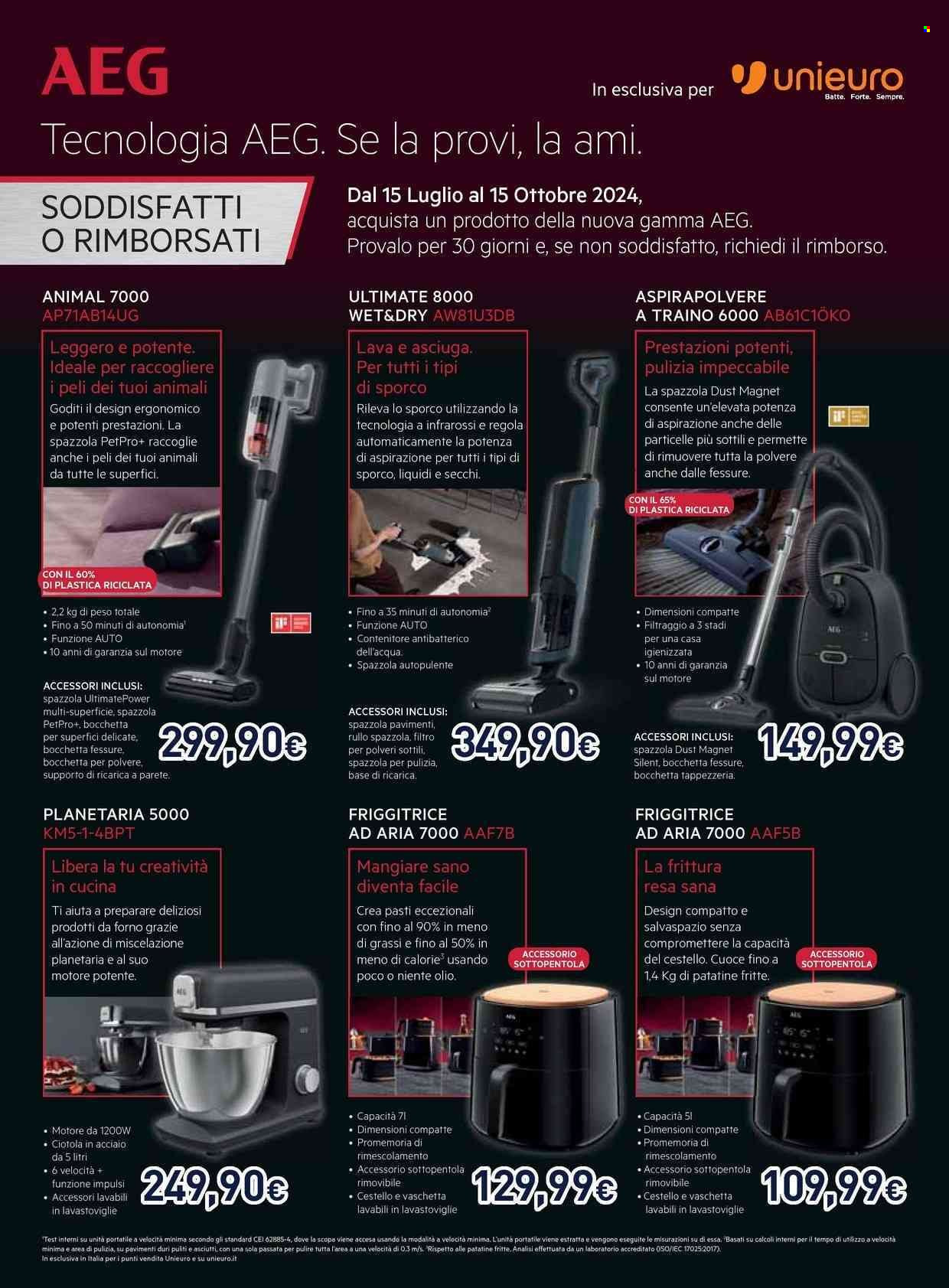 Volantino Unieuro - 23/8/2024 - 5/9/2024. Pagina 36