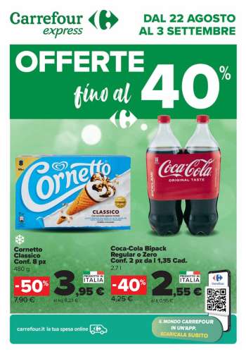Volantino Carrefour - 22/8/2024 - 3/9/2024.