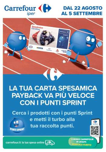 Volantino Carrefour - 22/8/2024 - 5/9/2024.