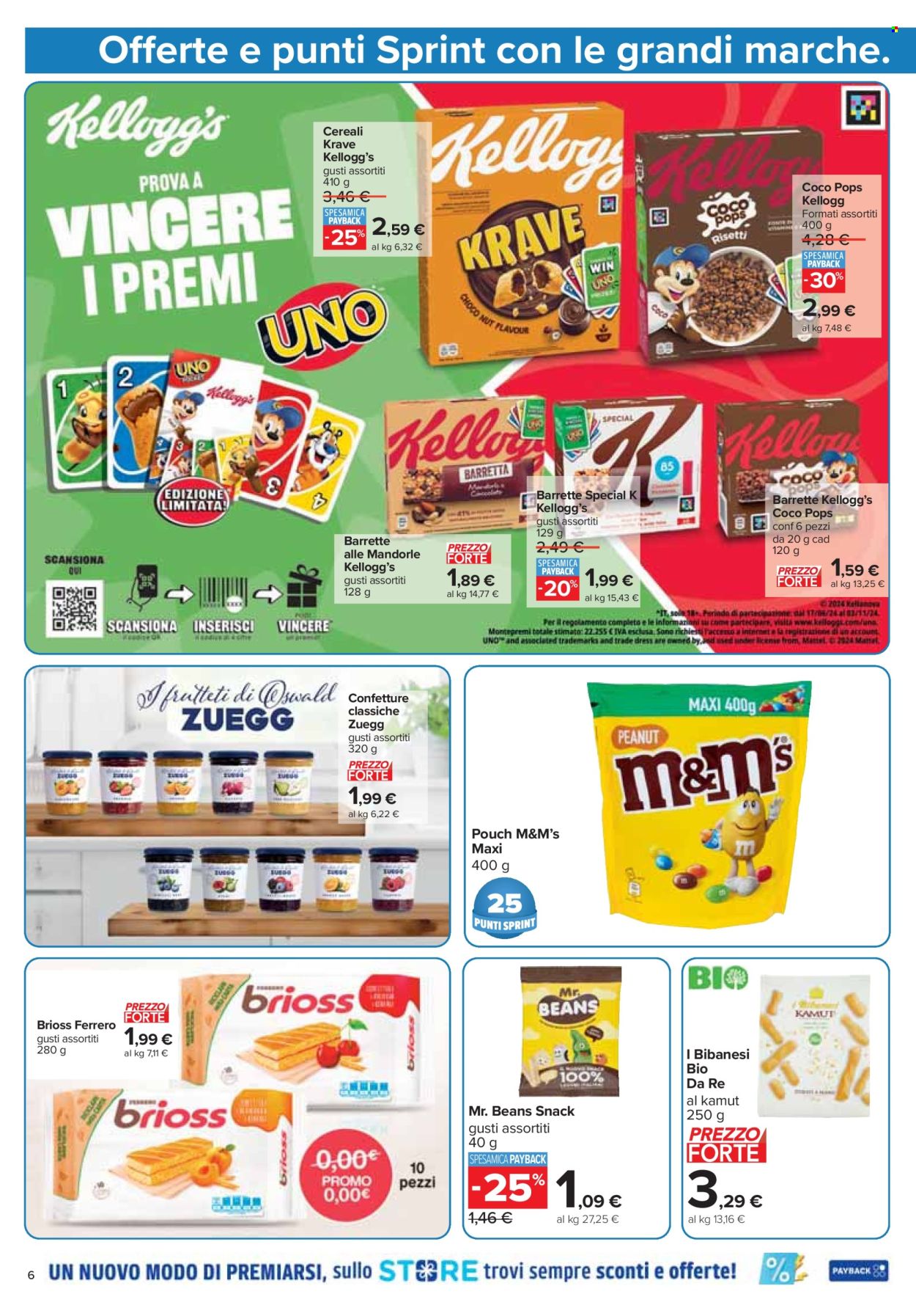 Volantino Carrefour - 22/8/2024 - 5/9/2024. Pagina 6