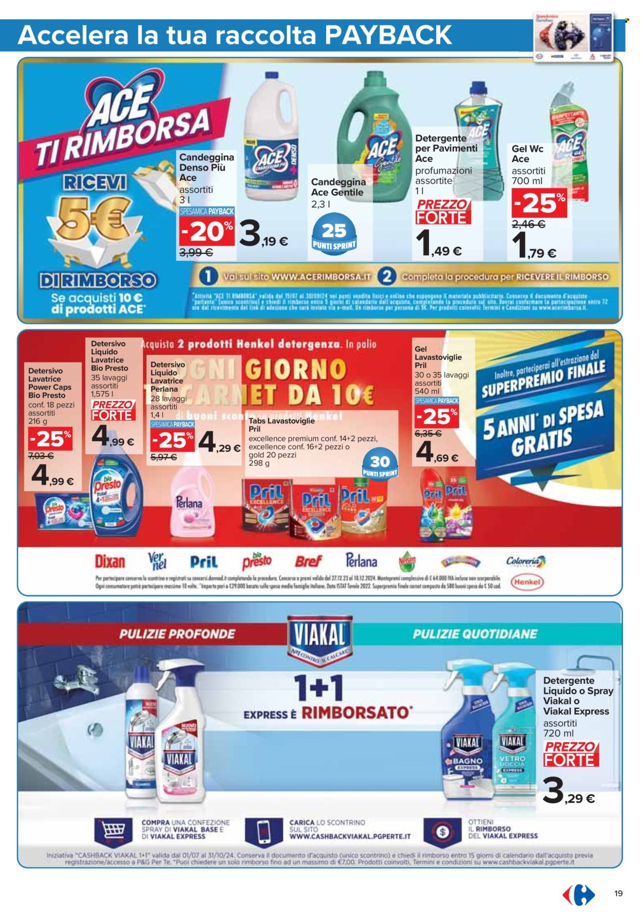 Volantino Carrefour - 22/8/2024 - 5/9/2024. Pagina 19