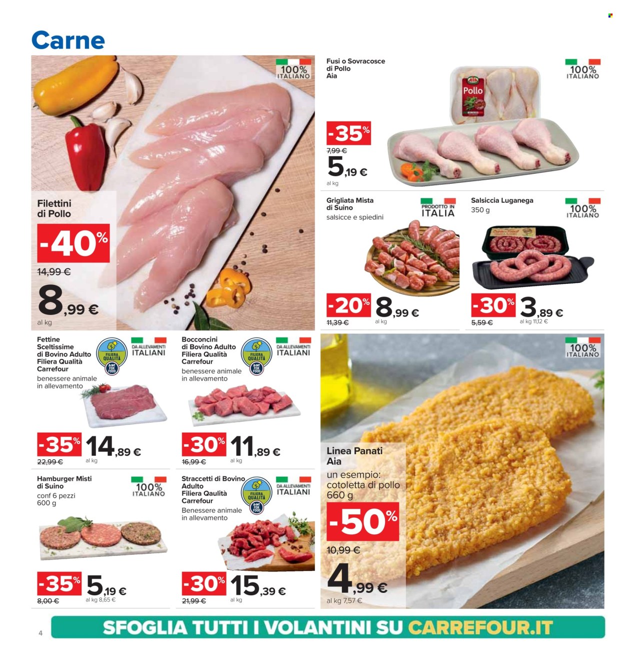 Leták Carrefour - 22.8.2024 - 5.9.2024. Strana 4
