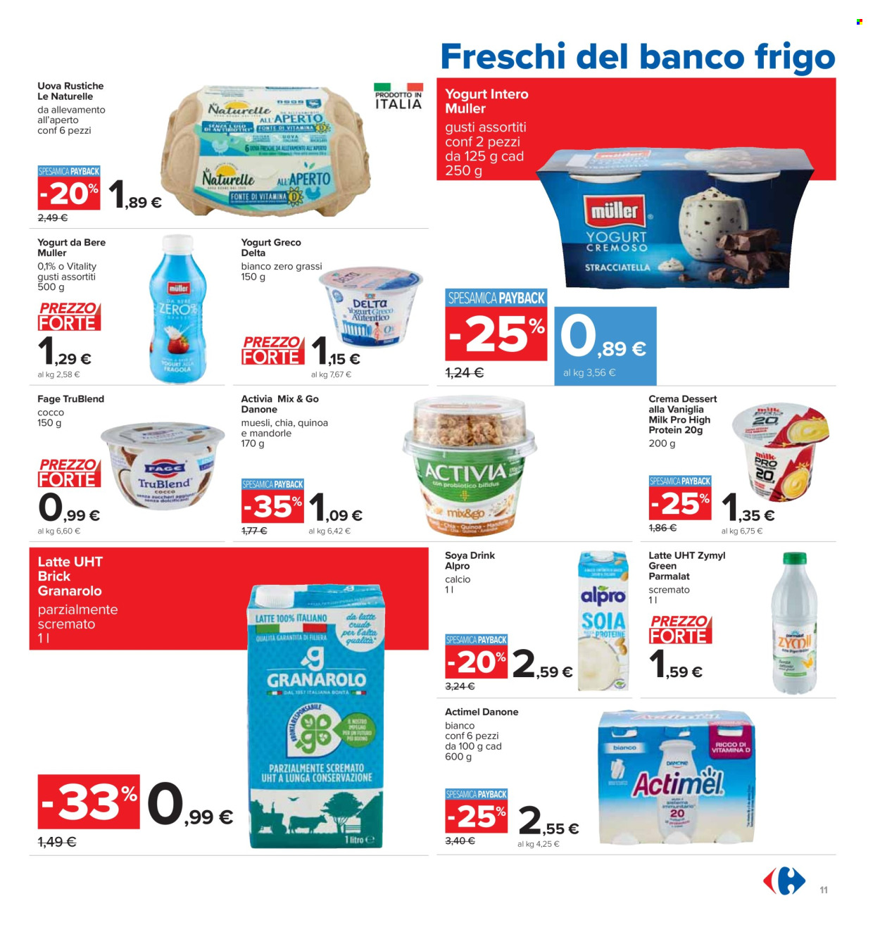 Volantino Carrefour - 22/8/2024 - 5/9/2024. Pagina 11