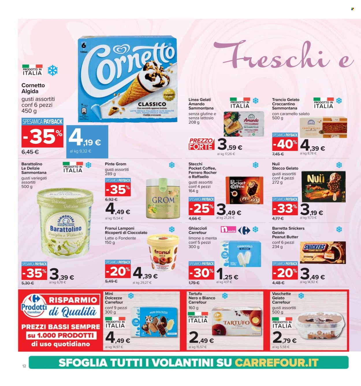 Volantino Carrefour - 22/8/2024 - 5/9/2024. Pagina 12