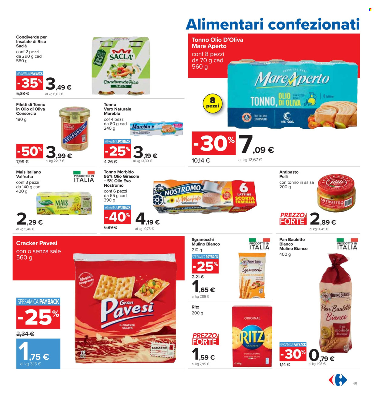 Volantino Carrefour - 22/8/2024 - 5/9/2024. Pagina 15
