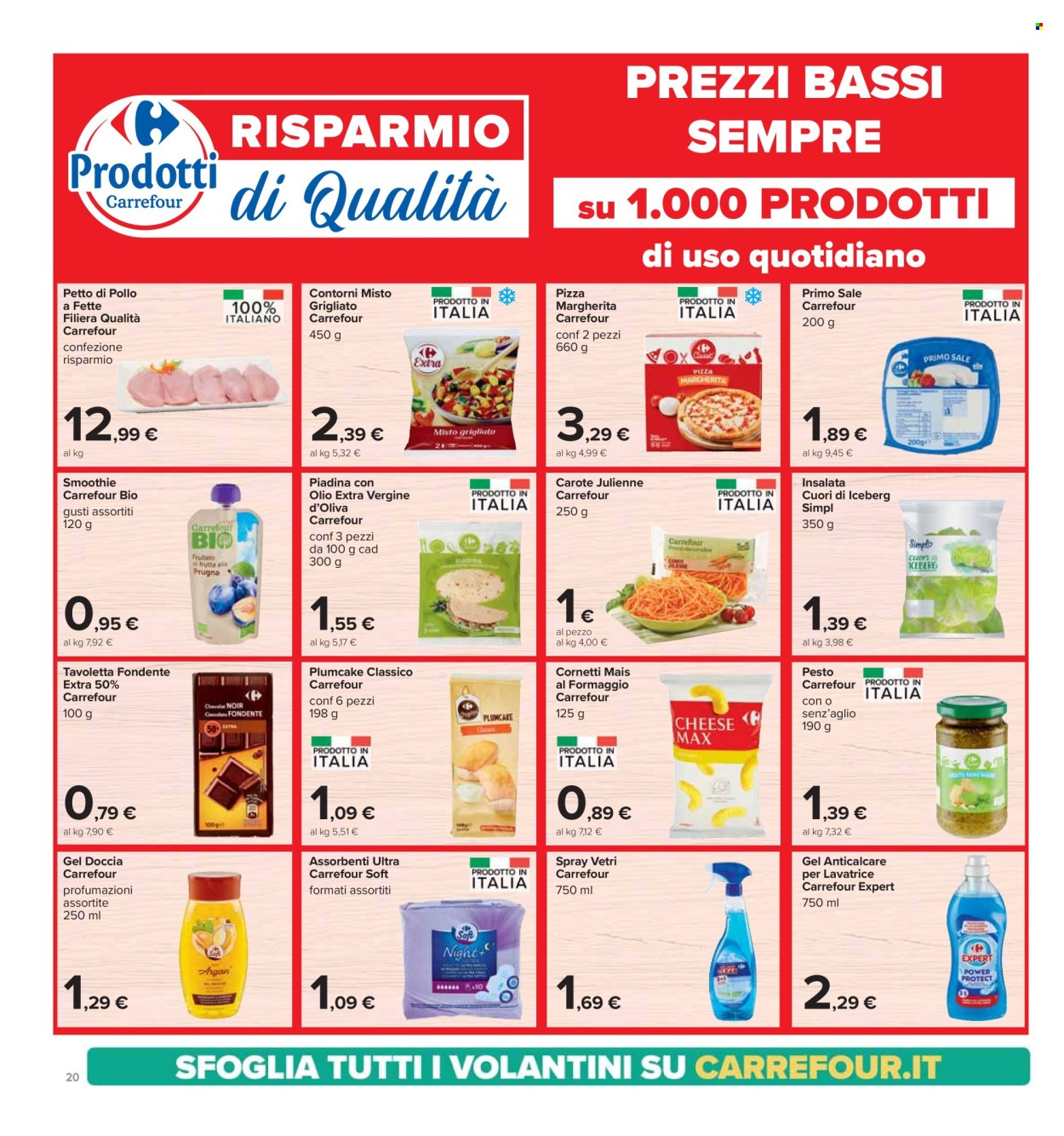 Leták Carrefour - 22.8.2024 - 5.9.2024. Strana 20