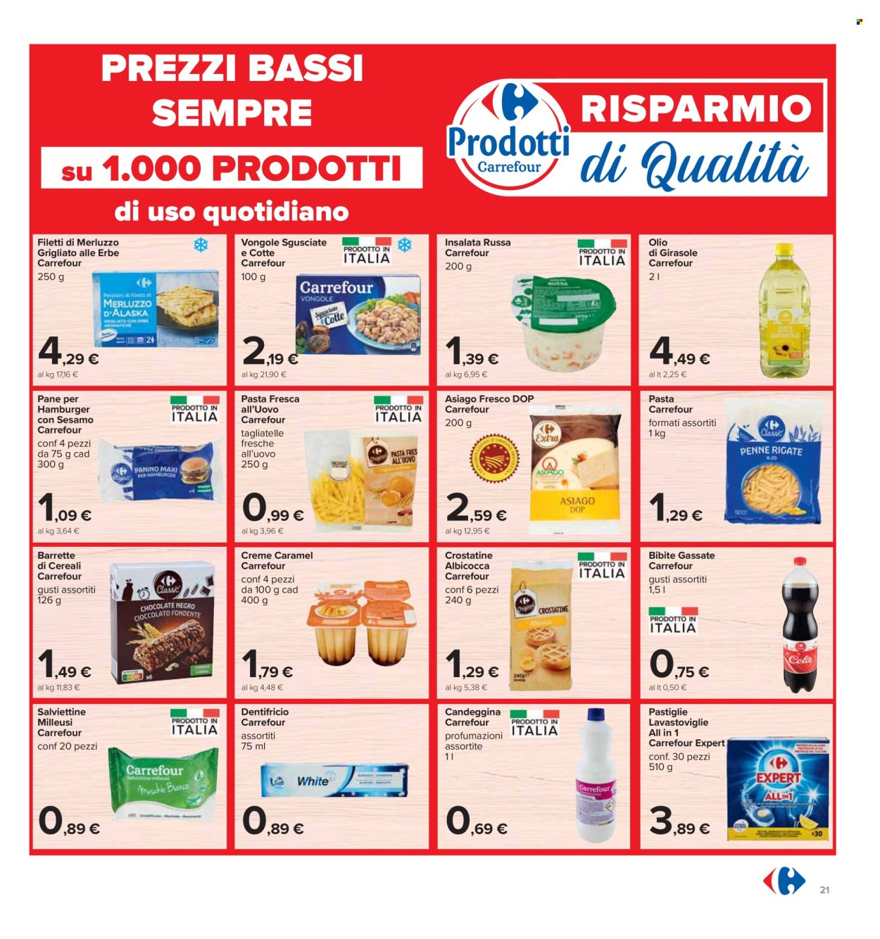 Volantino Carrefour - 22/8/2024 - 5/9/2024. Pagina 21