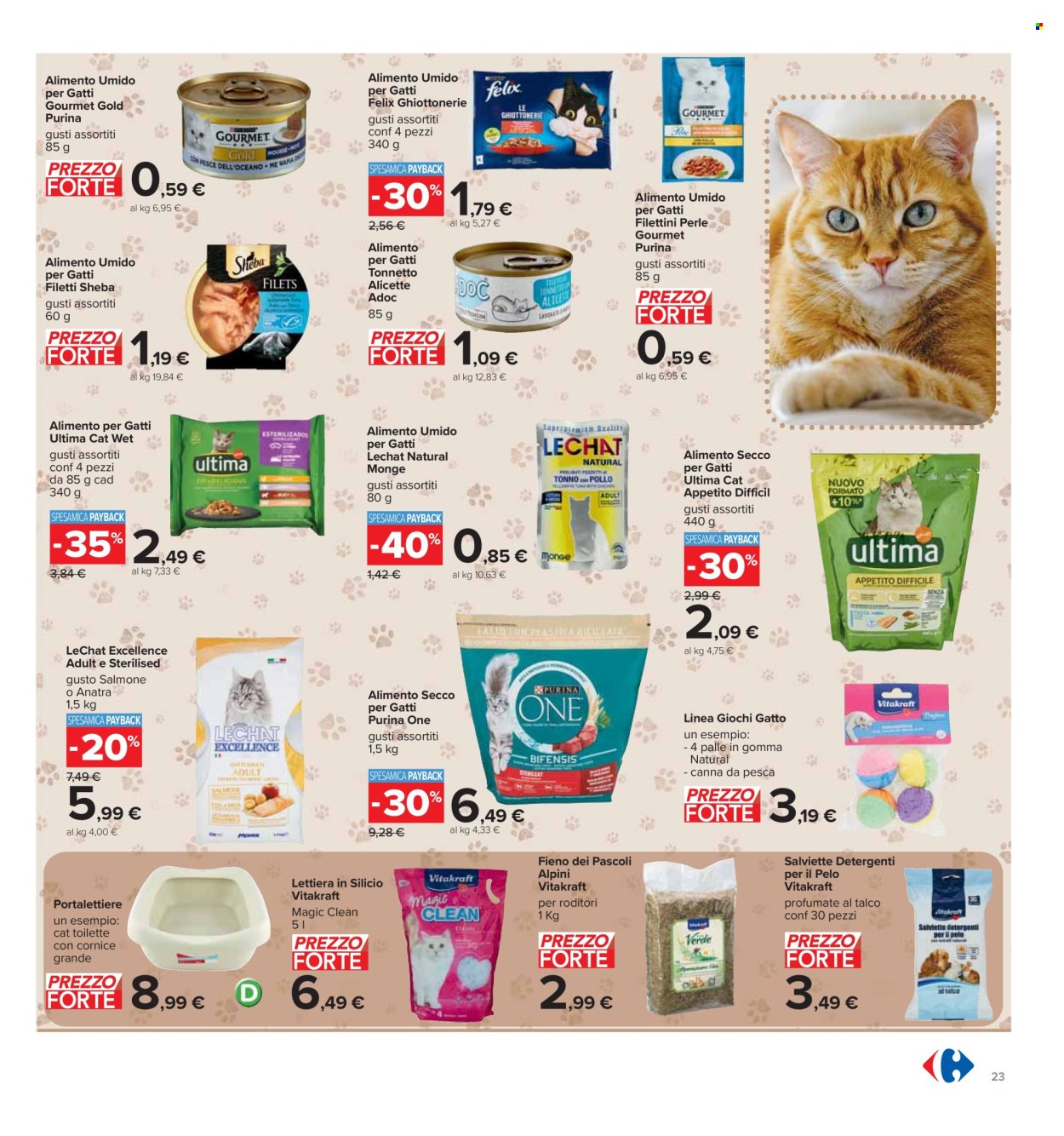 Volantino Carrefour - 22/8/2024 - 5/9/2024. Pagina 23