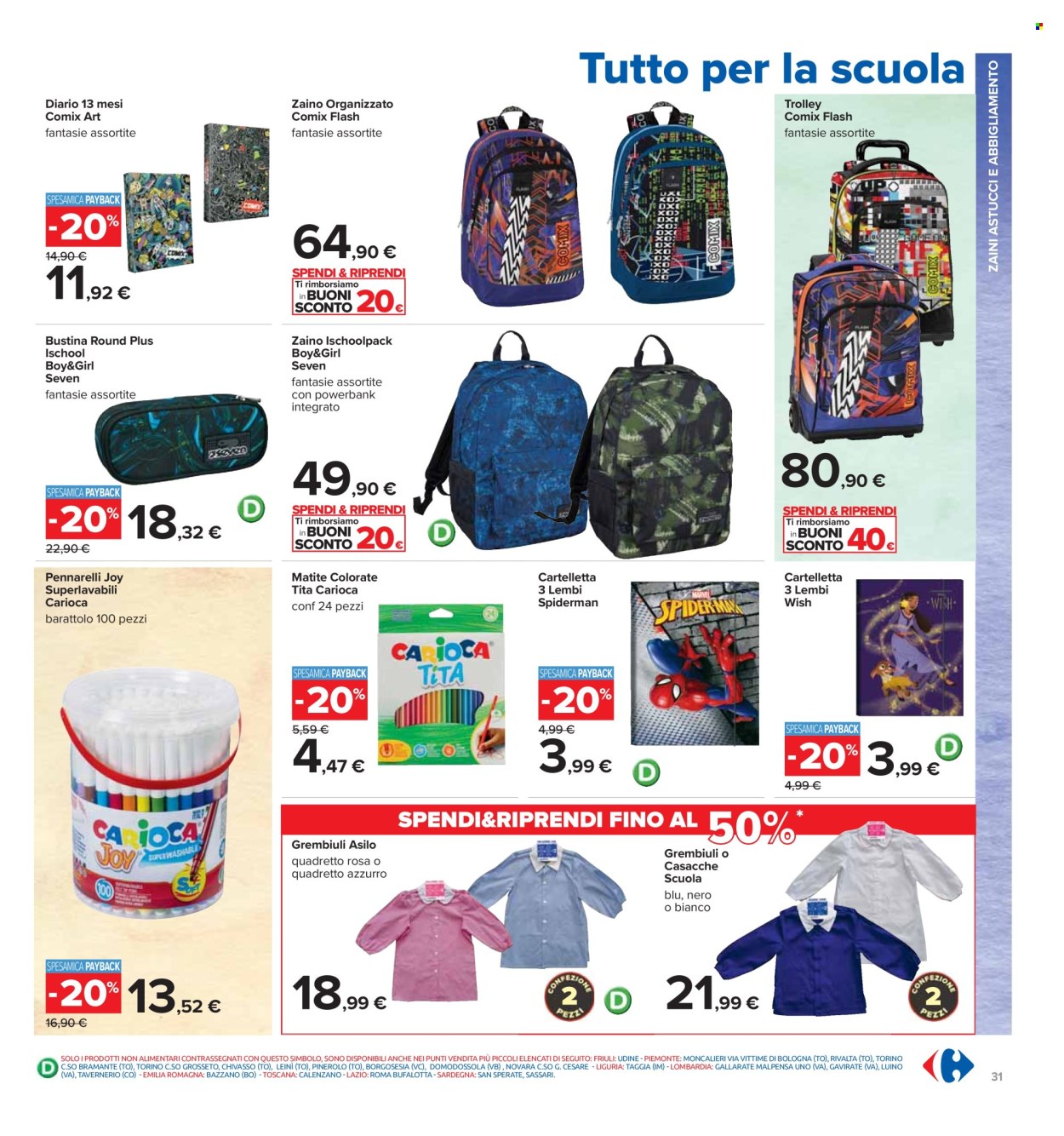 Leták Carrefour - 22.8.2024 - 5.9.2024. Strana 31