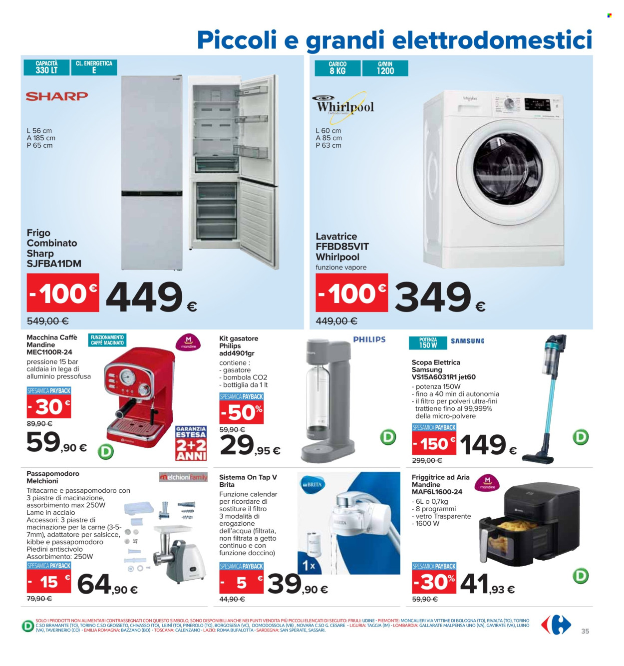 Volantino Carrefour - 22/8/2024 - 5/9/2024. Pagina 35