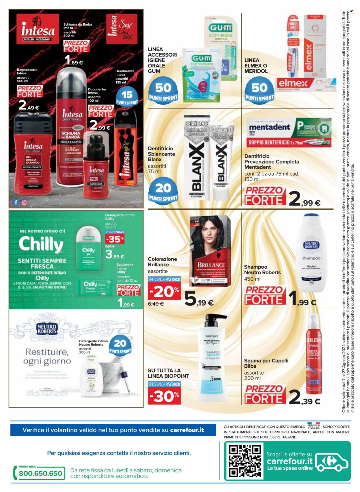 Volantino Carrefour - 7/8/2024 - 27/8/2024. Pagina 4