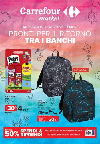 Volantino Carrefour - 19/8/2024 - 29/9/2024.