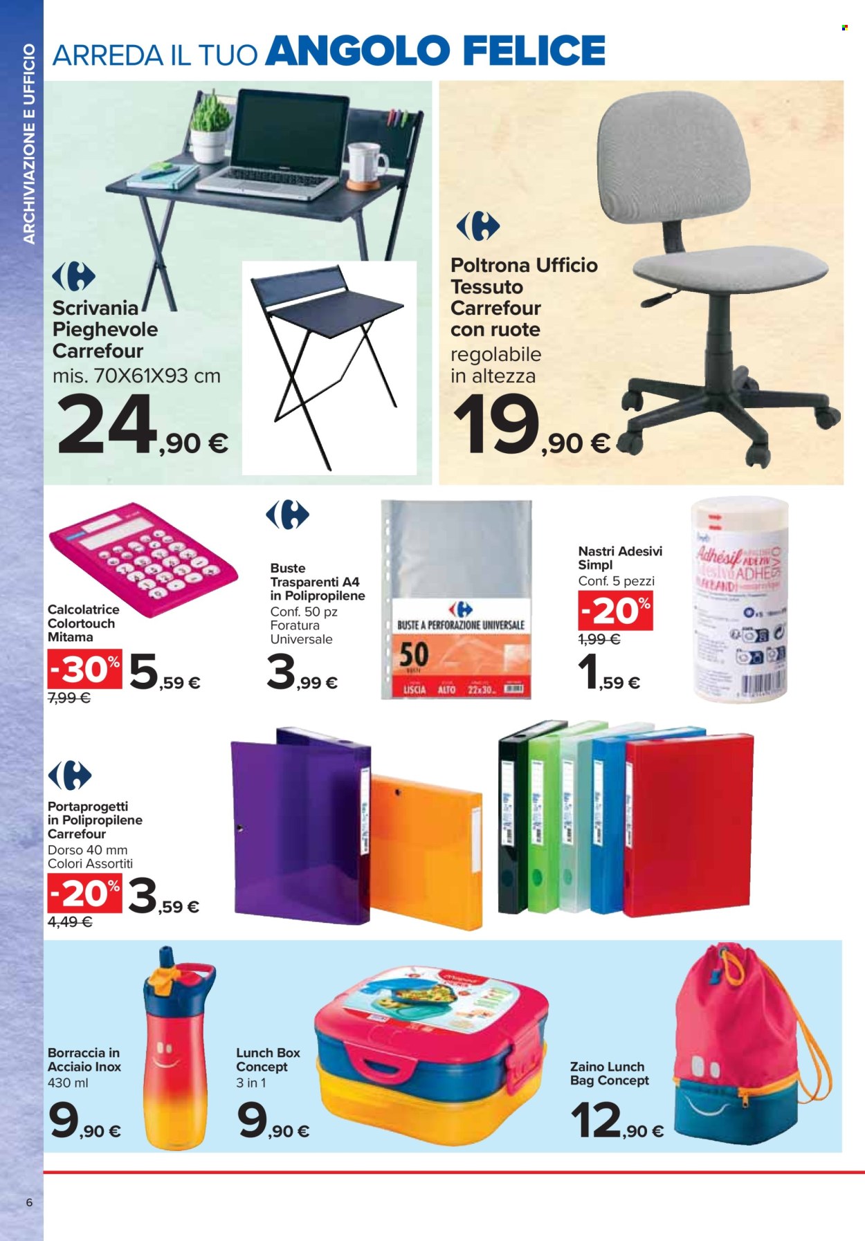 Volantino Carrefour - 19/8/2024 - 29/9/2024. Pagina 6