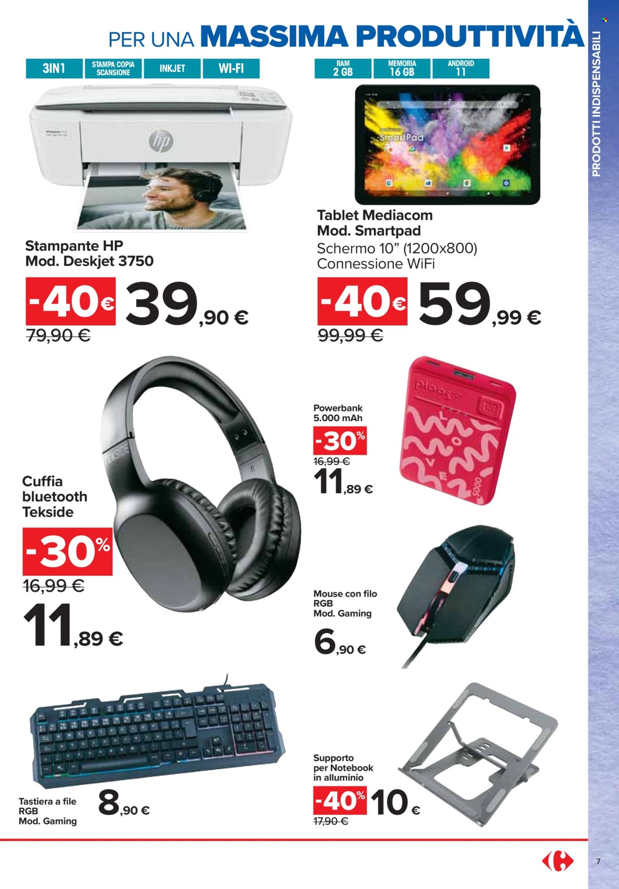 Volantino Carrefour - 19/8/2024 - 29/9/2024. Pagina 7
