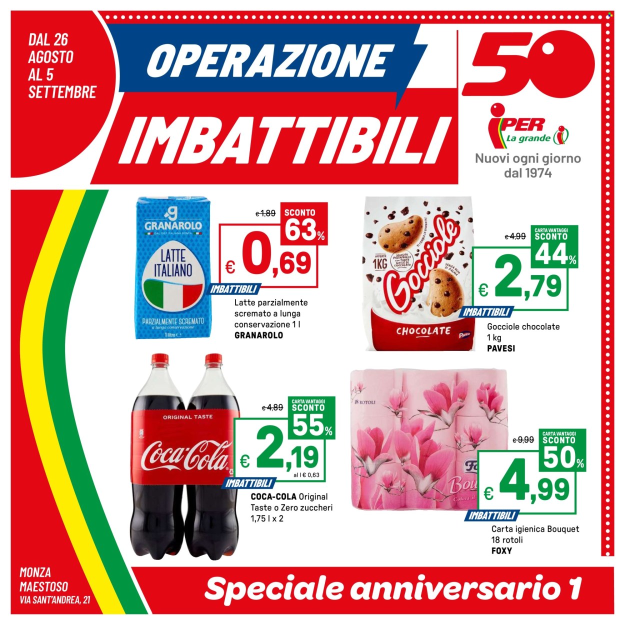 Leták Iper, La grande i - 26.8.2024 - 5.9.2024. Strana 1