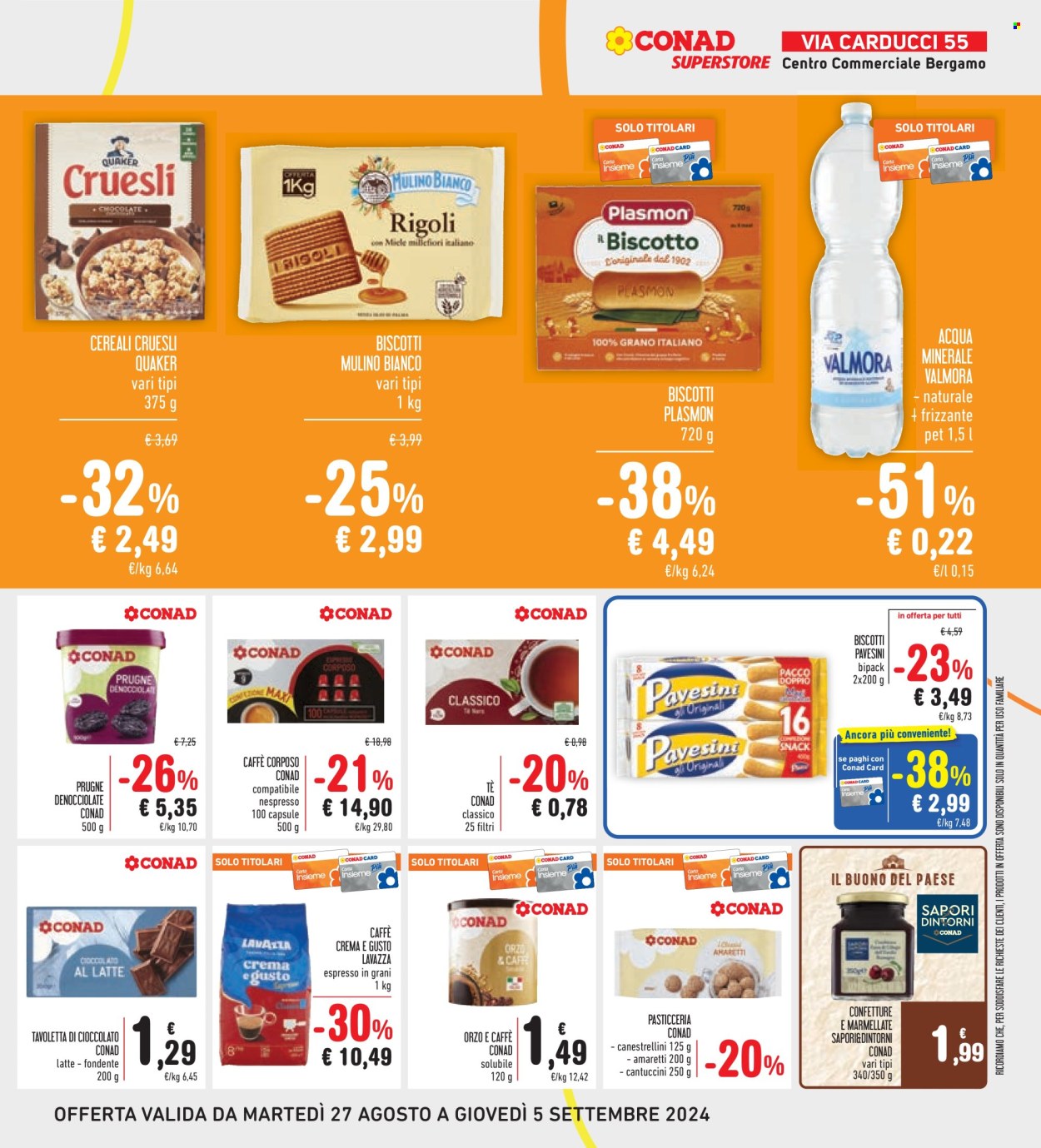 Volantino Conad Superstore - 27/8/2024 - 5/9/2024. Pagina 21
