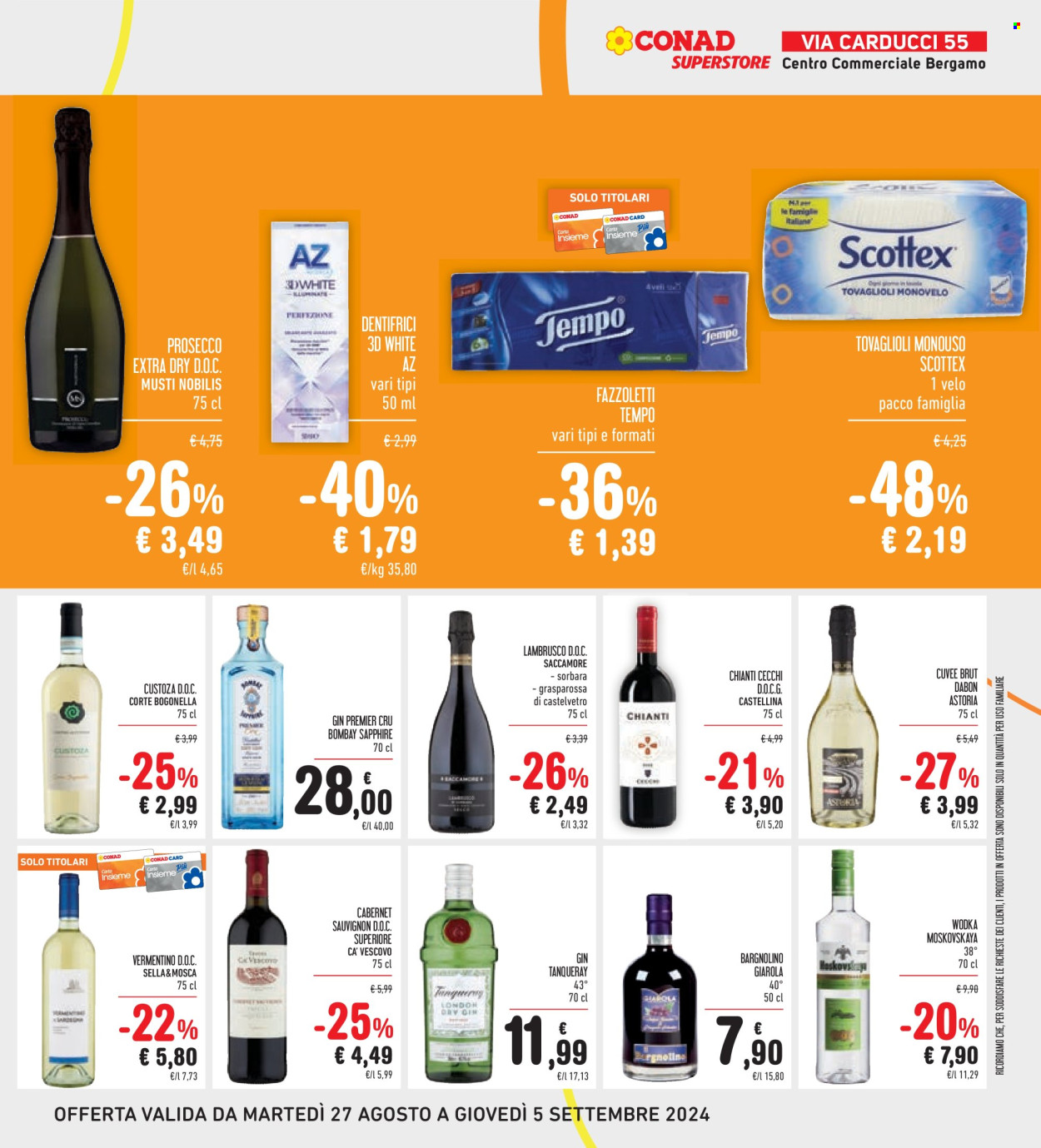 Volantino Conad Superstore - 27/8/2024 - 5/9/2024. Pagina 23