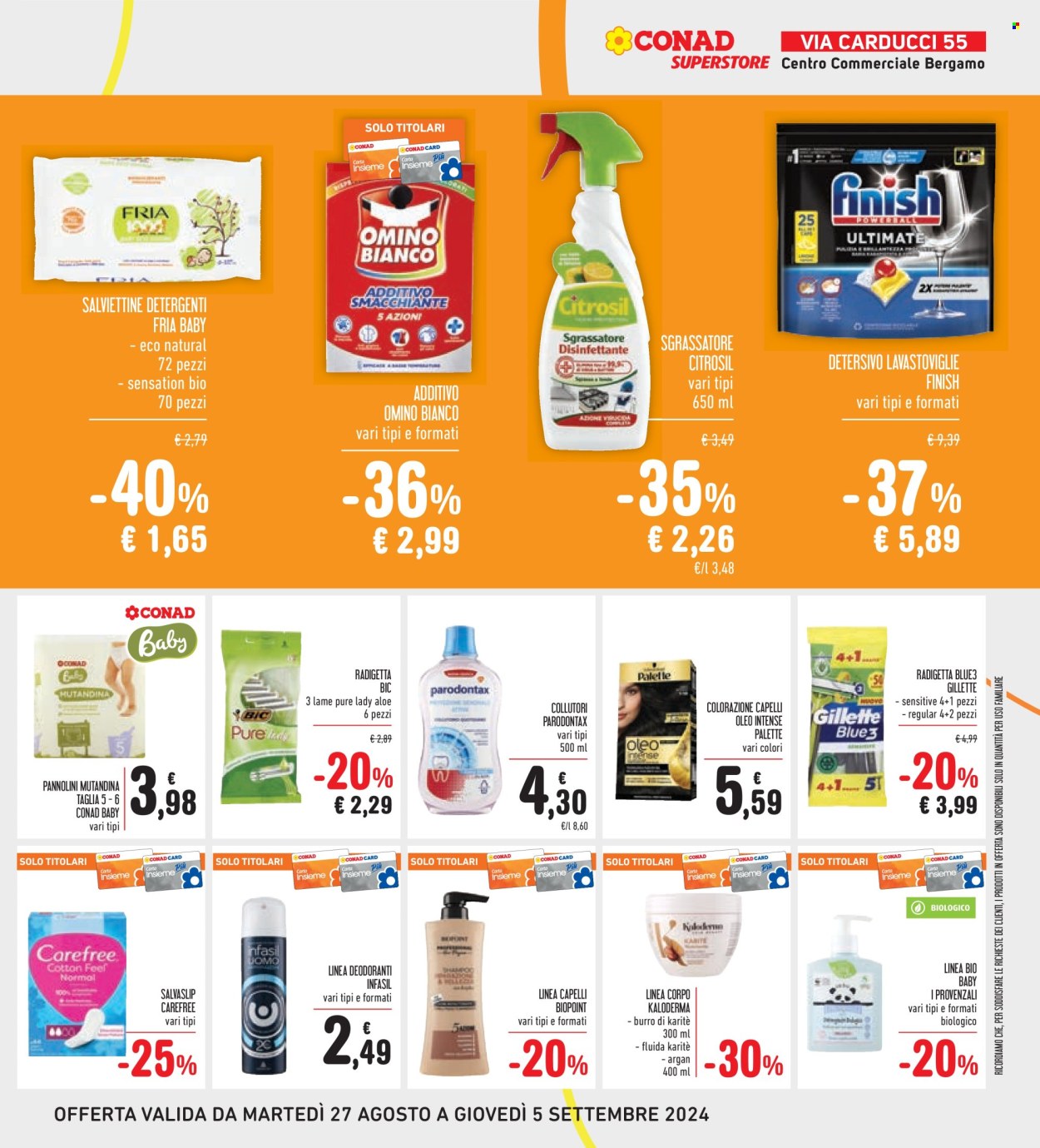 Volantino Conad Superstore - 27/8/2024 - 5/9/2024. Pagina 25