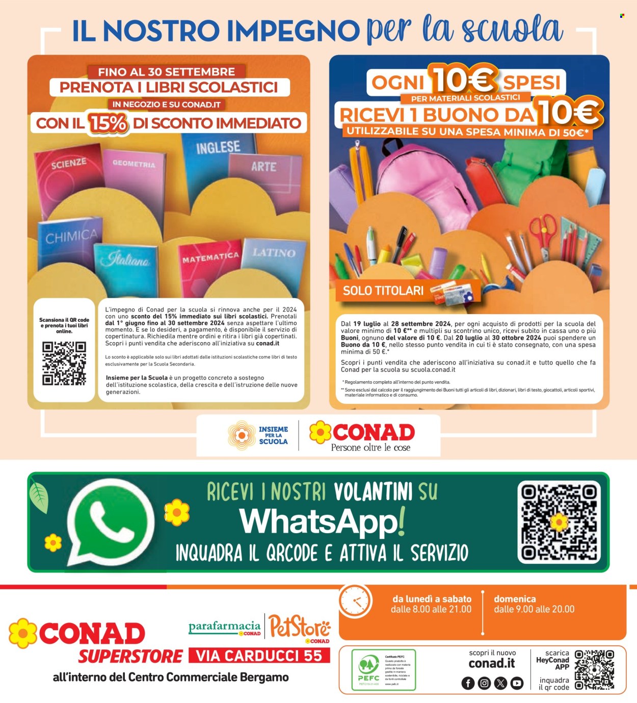 Volantino Conad Superstore - 27/8/2024 - 5/9/2024. Pagina 34